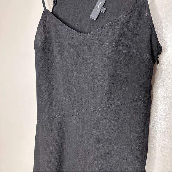 Theory spaghetti day dress in summer crepe - Picture 4 of 12